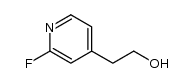 2-fluoro-4-(2-hydroxyethyl)pyridine结构式