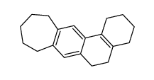 6,7-Pentamethylen-1,2,3,4,9,10-hexahydro-phenanthren Structure