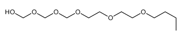 2,4,6,9,12-pentaoxahexadecan-1-ol结构式
