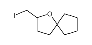 2-Iodomethyl-1-oxa-spiro[4.4]nonane Structure