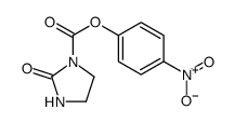 (4-nitrophenyl) 2-oxoimidazolidine-1-carboxylate Structure