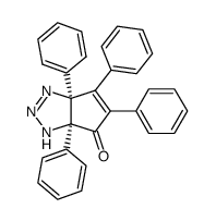 7-phenyl-1,5,8-triphenyl-2,3,4-triazabicyclo(3.3.0)octa-2,7-dien-6-one Structure