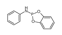 N-phenyl-1,3,2-benzodioxaphosphol-2-amine结构式