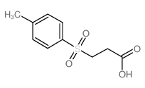 3-(TOLUENE-4-SULFONYL)-PROPIONIC ACID structure