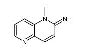 1,2-dihydro-2-imino-1-methyl-1,5-naphthyridine结构式
