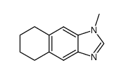 1H-Naphth[2,3-d]imidazole,5,6,7,8-tetrahydro-1-methyl-(6CI)结构式