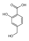 4-hydroxymethylsalicylic acid Structure