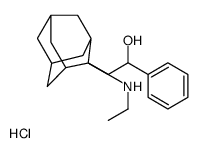 2-[2-(ethylamino)-2-adamantyl]-1-phenylethanol,hydrochloride结构式