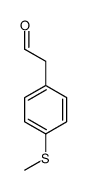 2-(4-methylsulfanylphenyl)acetaldehyde Structure