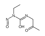 1-ethyl-1-nitroso-3-(2-oxopropyl)urea结构式