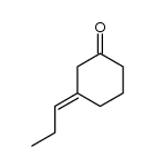 3-propylidenecyclohexan-1-one结构式
