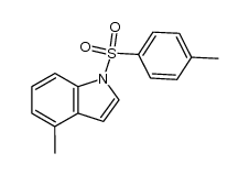 4-methyl-1-tosyl-1H-indole Structure