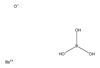 barium(2+),boric acid,hydrogen phosphate结构式