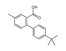 2-(4-tert-butylphenyl)-5-methylbenzoic acid Structure