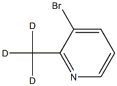 3-Bromo-2-(methyl-d3)-pyridine structure