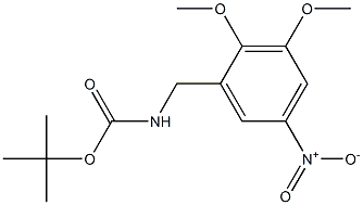 tert-butyl 2,3-dimethoxy-5-nitrobenzylcarbamate Structure