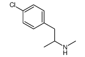 1-(4-chlorophenyl)-N-methylpropan-2-amine Structure