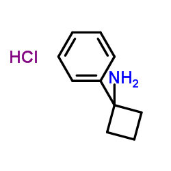 1-Phenylcyclobutanamine hydrochloride structure