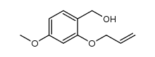 (2-(allyloxy)-4-methoxyphenyl)methanol Structure