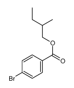 2-methylbutyl 4-bromobenzoate Structure
