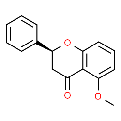 5-Methoxyflavanone结构式