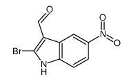 2-bromo-5-nitro-1H-indole-3-carbaldehyde picture