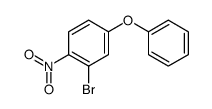 2-Bromo-1-nitro-4-phenoxybenzene Structure