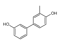 4-(3-hydroxyphenyl)-2-methylphenol结构式