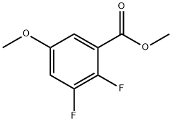 2,3-Difluoro-5-methoxy-benzoic acid结构式