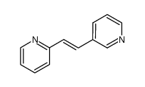 (E)-2-[2-(3-pyridyl)vinyl]pyridine Structure