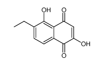 1,4-NAPHTHOQUINONE,6-ETHYL-结构式