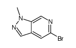 5-溴-1-甲基-1H-吡唑并[3,4-c]吡啶结构式