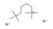 trimethyl-[4-(trimethylazaniumyl)butyl]azanium,dibromide结构式