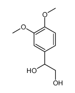 1-(3,4-dimethoxyphenyl)ethane-1,2-diol结构式