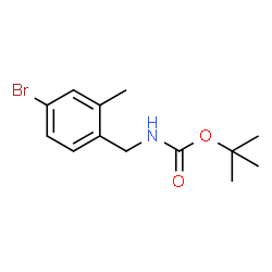 4-溴-2-甲基苄基氨基甲酸叔丁酯图片