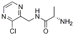 (S)-2-AMino-N-(3-chloro-pyrazin-2-ylMethyl)-propionaMide结构式