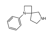 1-phenyl-1,7-diazaspiro[3.4]octane Structure