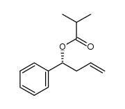 (R)-1-phenylbut-3-en-1-yl isobutyrate结构式