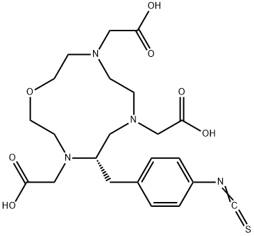 p-SCN-Bn-oxo-DO3A structure