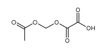 acetoxymethyl oxalic acid Structure