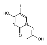 N-(5-iodo-2,4-dioxopyrimidin-1-yl)acetamide结构式