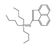 acenaphthylen-1-ylimino(tributyl)-λ5-phosphane结构式