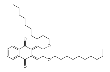 2,3-didecoxyanthracene-9,10-dione结构式
