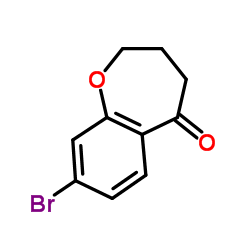 8-溴-3,4-二氢-2H-苯并[b]氧杂环庚三烯-5-酮图片