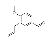 1-(3-allyl-4-methoxyphenyl)ethanone Structure