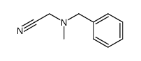 2-(benzyl(methyl)amino)acetonitrile Structure