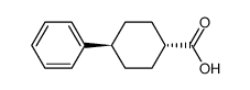 trans-4-phenylcyclohexanecarboxylic acid结构式