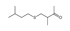 4-(isopentylthio)-3-methylbutan-2-one Structure
