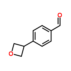 4-(3-Oxetanyl)benzaldehyde结构式