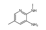 2,3-Pyridinediamine,N2,5-dimethyl-(9CI) Structure
